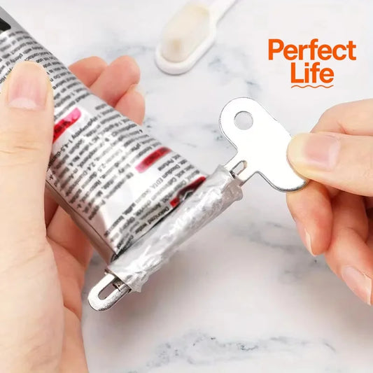 Cast Iron Manual Toothpaste Tube Squeezer – Metal Bathroom Tube Wringer Dispenser, No Power Required Bathroom Accessory