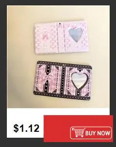 Transparent Jewelry Organizer Box – Plastic Storage Pouch with Keychain, Dustproof Case, Cute Doll Bag for Accessories
