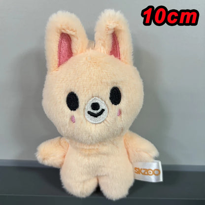 310style Skzoo Plush Pencil Case – Kawaii Kpop Stray Wolf Stuffed Animal Toy, Cartoon Plush Doll for Kids Gift