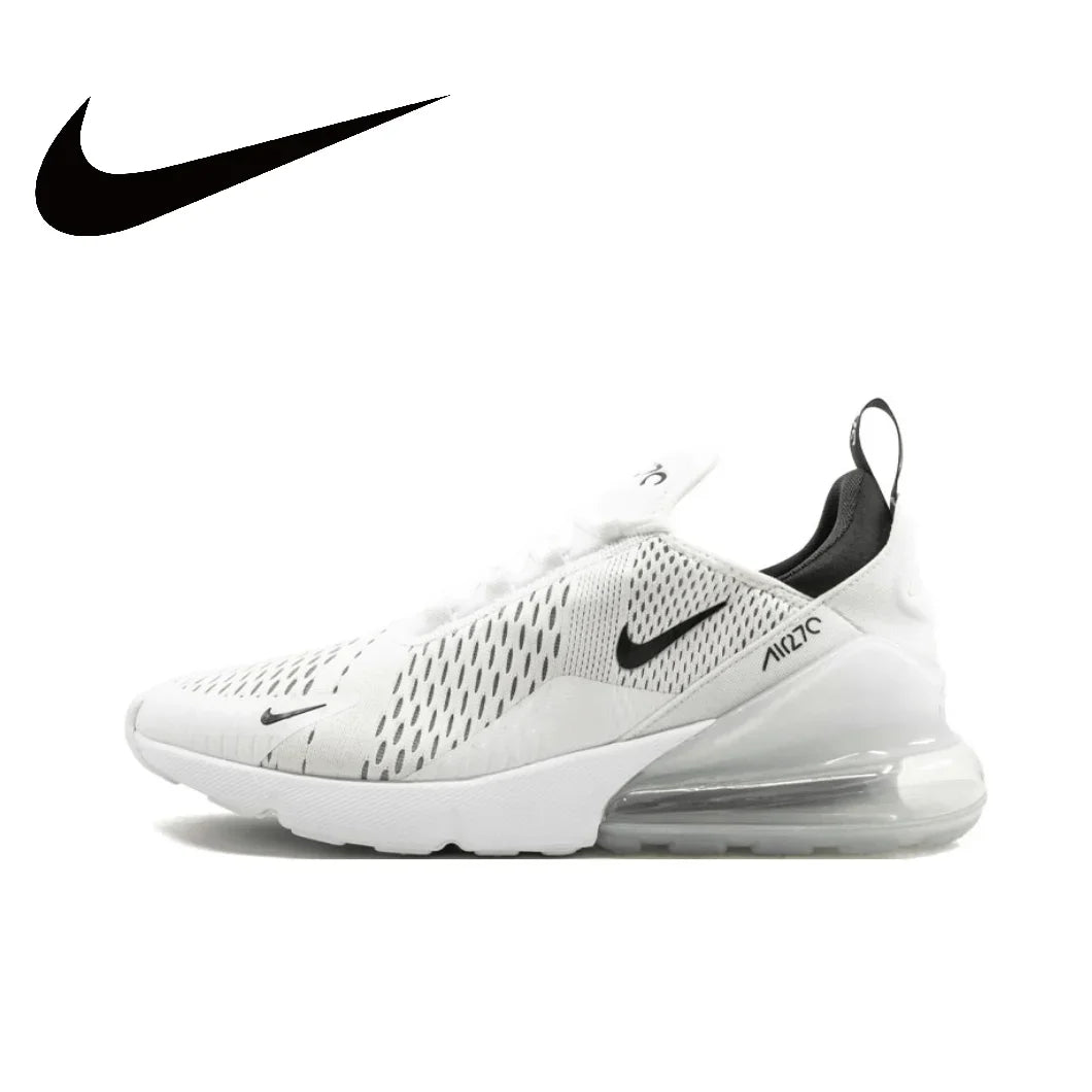 Nike White Air Max 270 – Original Low Top Casual Running Sneakers, Shock Absorbing & Anti-Slip for Men & Women