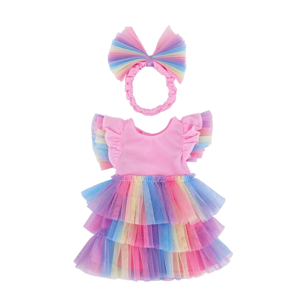 18-Inch American Doll Clothes Set — 43CM Reborn Baby Doll Outfit for Nenuco, Our Generation Dolls, DIY Toys Gift for Girls