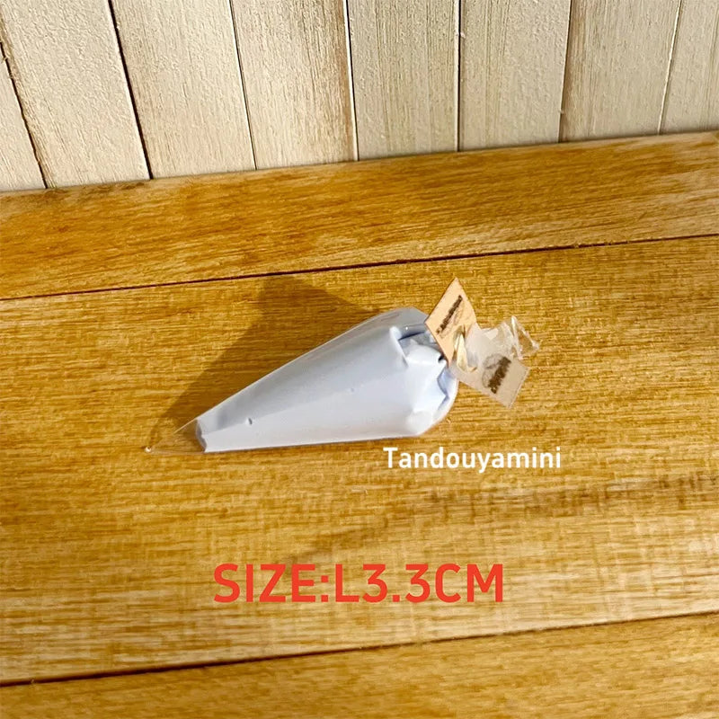 Miniature Kitchen Scene Props – Eggs, Flour & Cake for 1:6 1:8 1:12 BJD & Blythe Dollhouse DIY Accessories