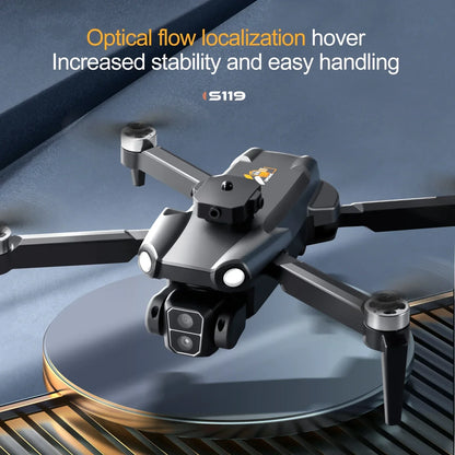 New S119 Mini Drone – 8K Dual Camera, 5G WIFI, Smart Obstacle Avoidance, FPV, Brushless Motor RC Quadcopter
