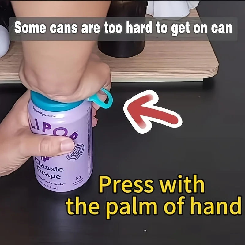 Reusable Soda Can Lid - Drink Cover with Straw for Beverages, Juice, and Soft Drinks