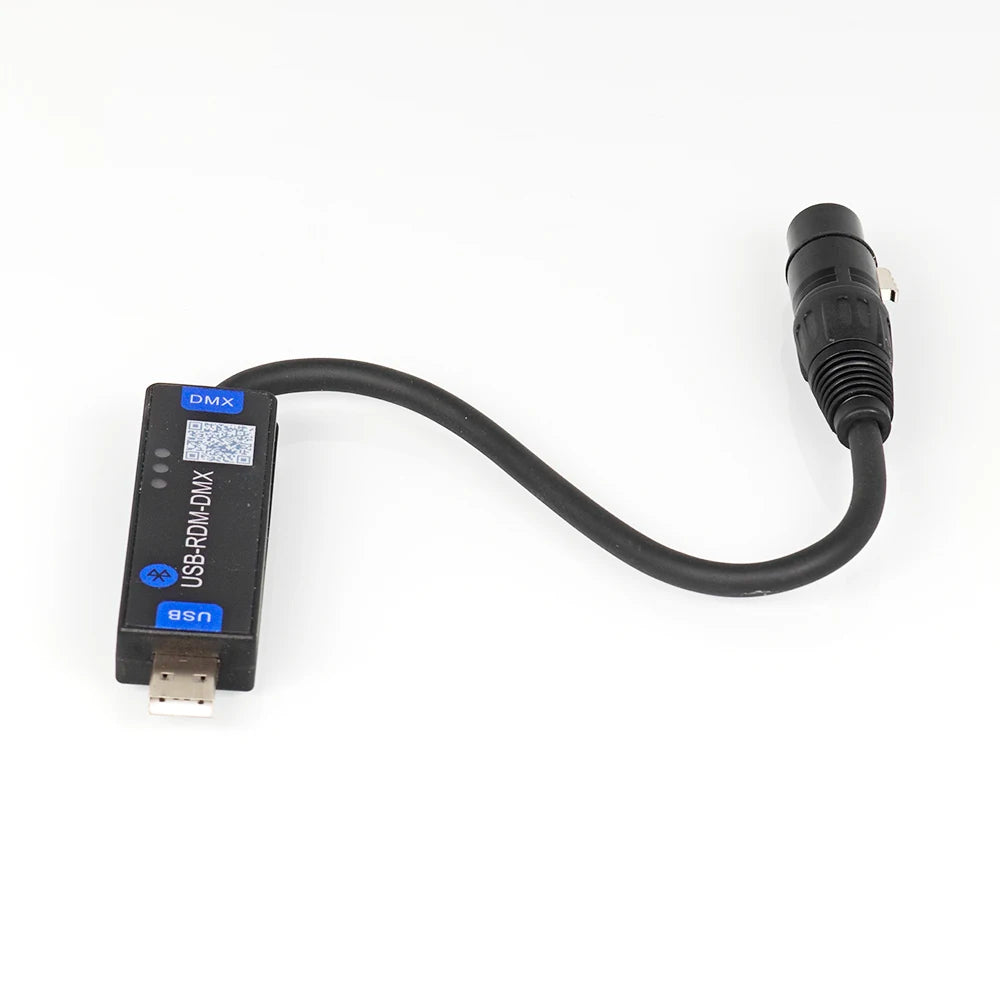 USB-RMD-DMX Wireless DMX Controller - Bluetooth Stage Light App Controller for Android Mobile Devices