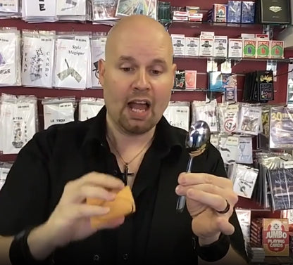 Spoon to Fork Magic Trick - Metal Vanishing Spoon & Appearing Fork Illusion Prop