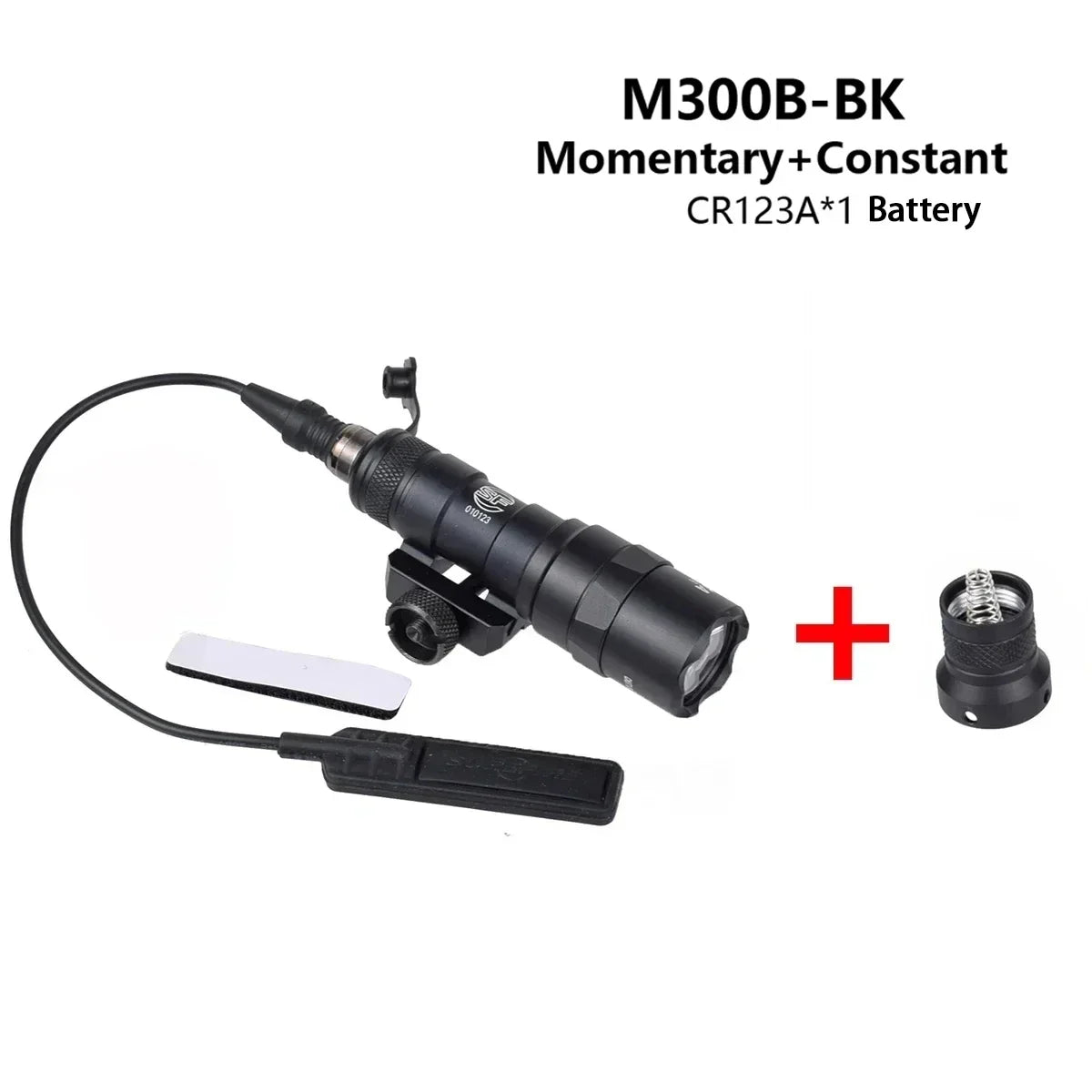 Tactical Surefire M300 M300B M300C Flashlight – Powerful Rifle & Gun Light with Dual Function Switch for Airsoft
