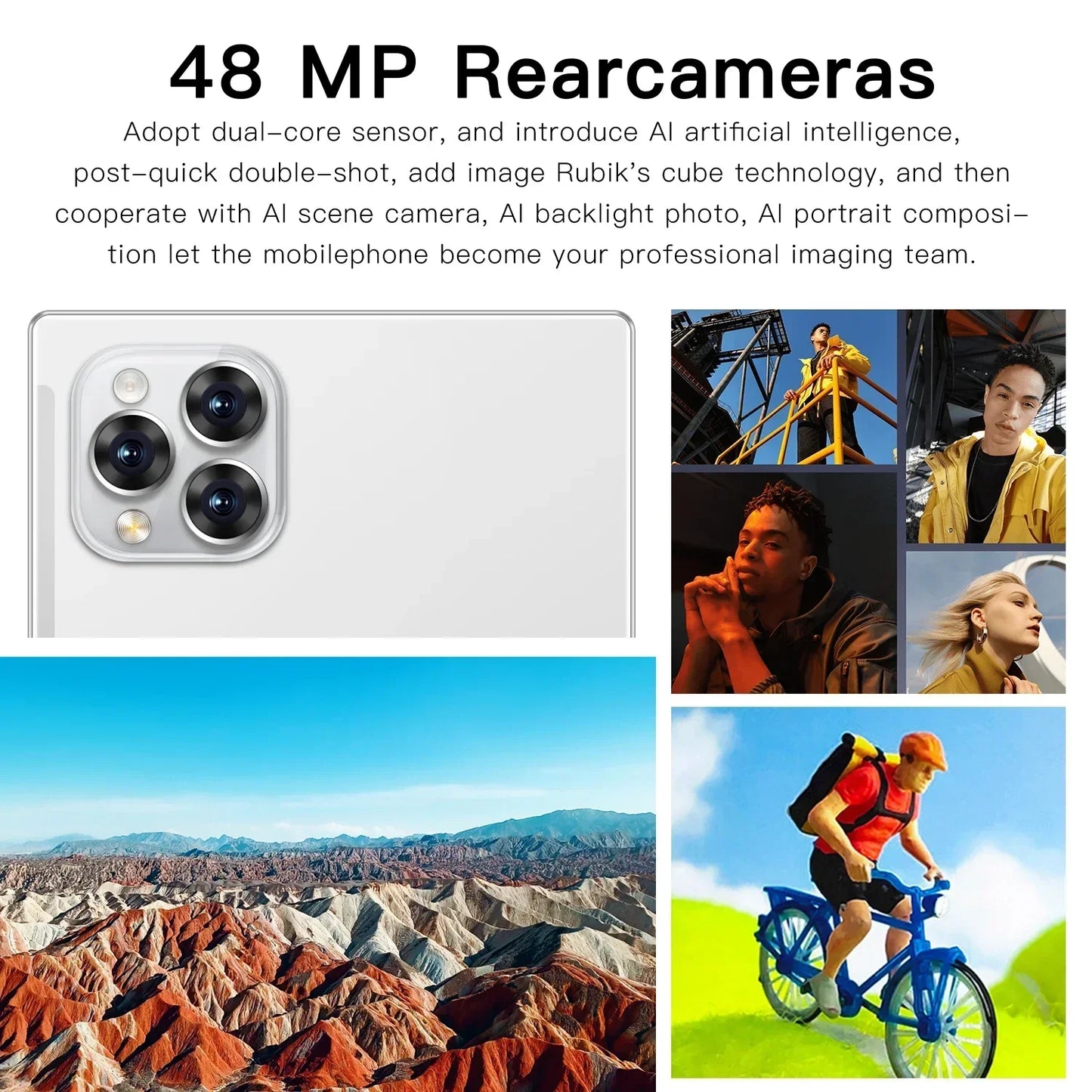 2025 15" Pro Android Tablet – Snapdragon 870, 22GB+2TB, 20000mAh, 5G Dual SIM, WiFi, HD 4K Mi Tab