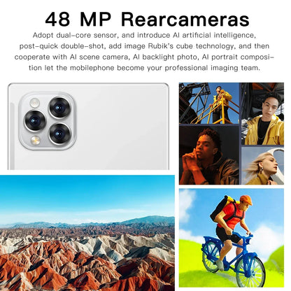 2025 15" Pro Android Tablet – Snapdragon 870, 22GB+2TB, 20000mAh, 5G Dual SIM, WiFi, HD 4K Mi Tab