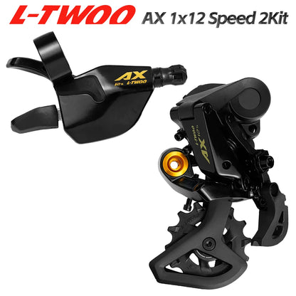 LTWOO AX12 12-Speed Shifter & Rear Derailleur - 1x12 Trigger Shift Lever Compatible with M9100, M8100, M7100 & Eagle Systems
