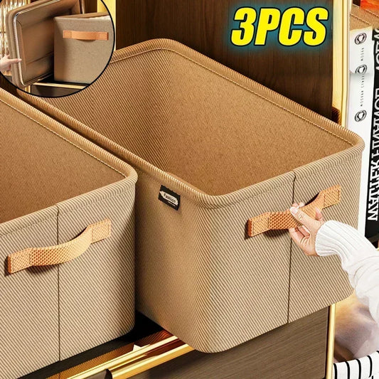 Thick Clothes Organizer Storage Box — Drawer Cabinet for Pants, Sweaters, Jeans, and Wardrobe Clothes