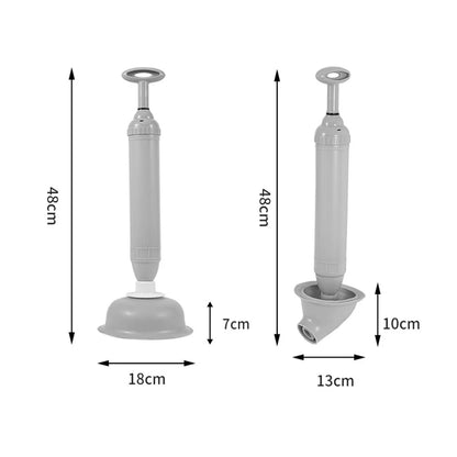 Multifunctional Silicone Toilet Plunger – High Pressure Vacuum Pump Anti-Blocking Drain Cleaner Tool