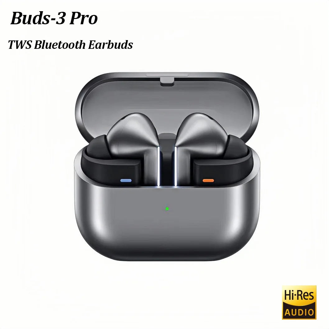 Galaxy Buds 3 Pro Replacement Earbuds – True Wireless Bluetooth Headphones, HiFi Sound, Low-Latency Noise Reduction for iOS, Android & PC