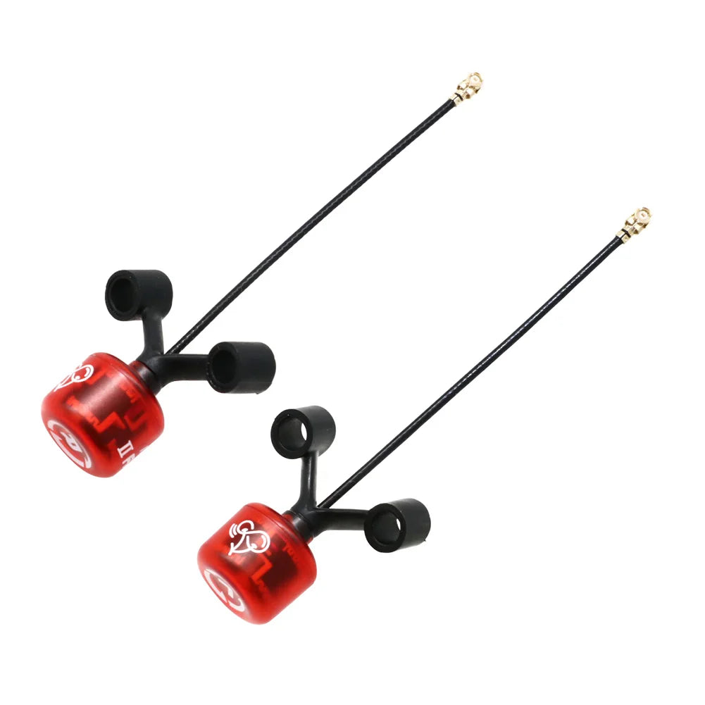 RUSHFPV Cherry 2 II 5.8G FPV Antenna — LHCP/RHCP SMA UFL IPEX MMCX for Freestyle Analog & Digital Drones
