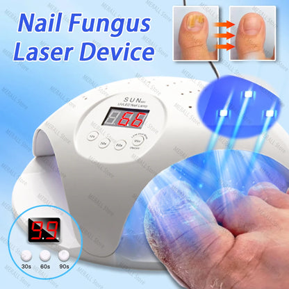 2-in-1 Fungal Nail Laser Device – Fast Repair for Toenail & Fingernail Fungus, Onychomycosis Treatment & Foot Care