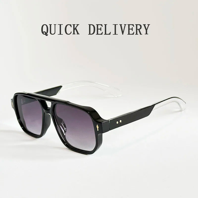 2025 Vintage Fashion Sunglasses for Men — Stylish UV Protection Eyewear Dropshipping Glasses