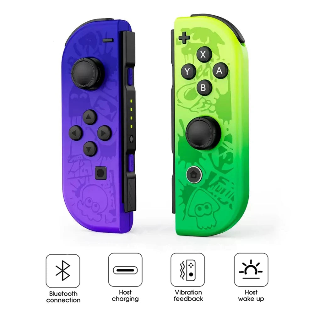 2025 New Bluetooth Joy-Con Gamepad for Switch — Wireless Controller with Turbo for Video Game Consoles