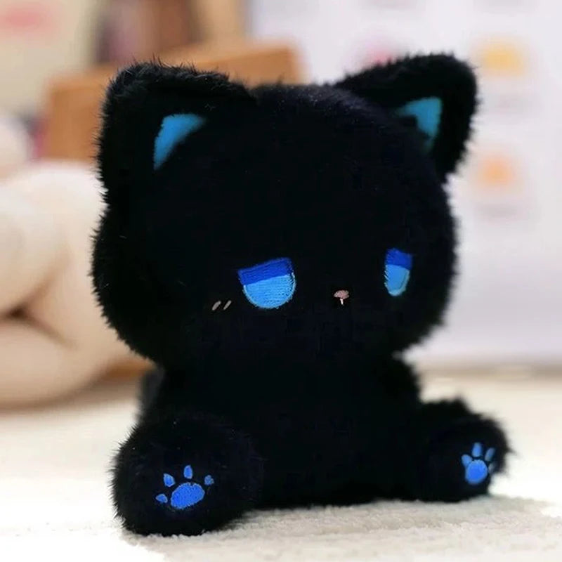 Cute Emo Bear Plush Doll - 15cm Soft Animal Toy for Kids Birthday & Christmas Gifts