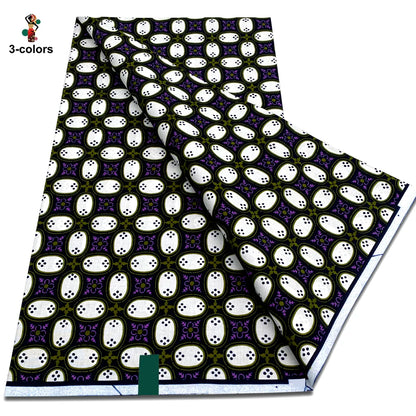 2026 African Ankara Wax Print Fabric - 100% Cotton Soft Dutch Hollandais Pagne for Dresses