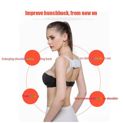 Adjustable Posture Corrector - Invisible Back Support for Men and Women