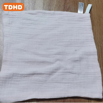 TDHD 5PCS Baby Towels – Soft Cotton Muslin Squares for Newborns, Infant Hand, Bath, Shower, and Face Use