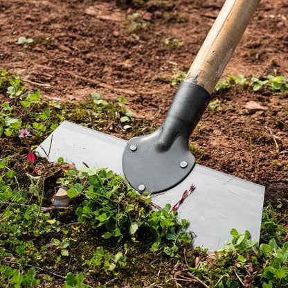 30cm Stainless Steel Weed Removal Shovel – Multifunctional Garden & Farm Tool for Weeding, Planting & Deicing Work