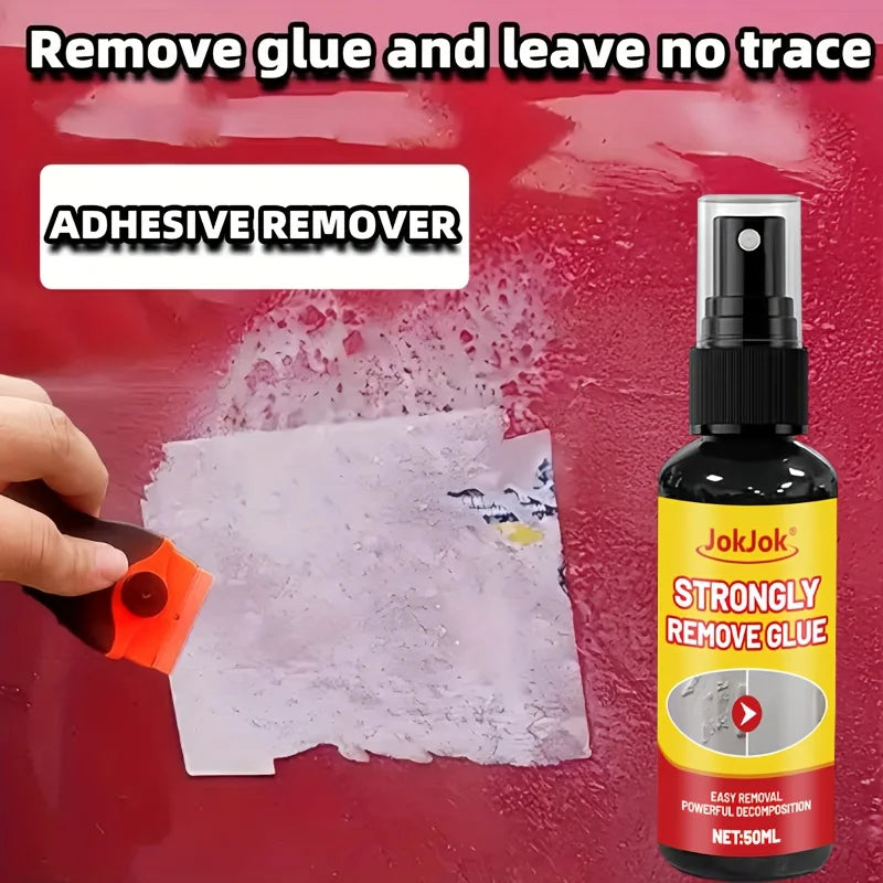Adhesive Remover Spray – Fast-Acting Glue Residue Cleaner for Car Stickers, Labels, Tape, Decals, and Painted Surfaces