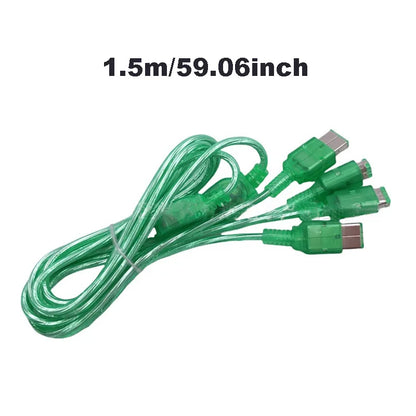 1.5m GBC Battle Link Cable - 4-Player Extension Cord for Nintendo Game Boy GBC GBP GB Consoles