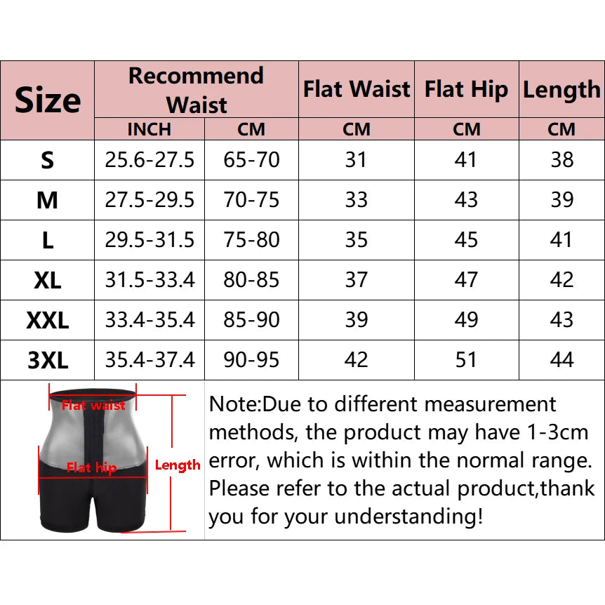 Women Sauna Sweat Pants Body Shaper Shorts – Slimming Waist Trainer Tummy Control Leggings for Weight Loss & Gym