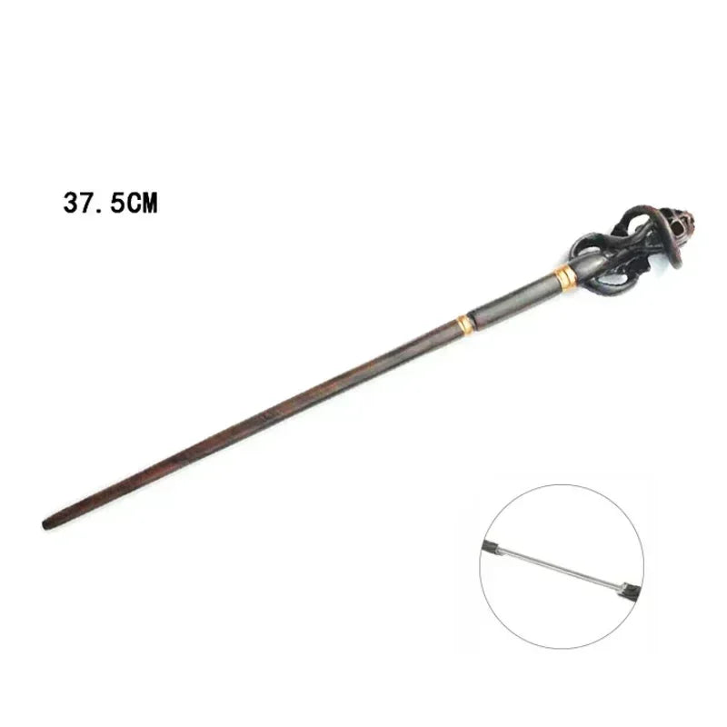 Anime Cosplay Magic Wand - Metal Core Fantasy Toy Prop & Wizard Decoration Accessory