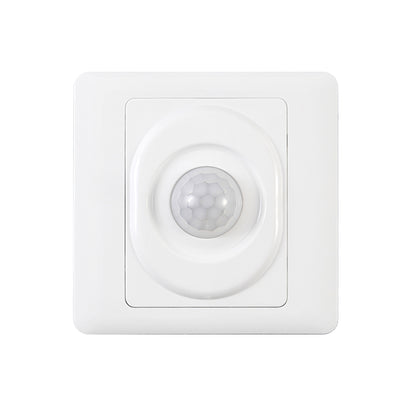 AC 220V LED PIR Motion Sensor Light Switch, Infrared Human Detection, Auto On/Off for Corridor & Staircase