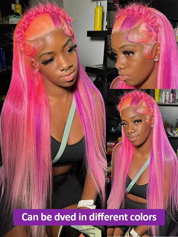 30-40 Inch Honey Blonde 250 Density 613 HD Lace Front Wig – 13x6 Transparent Straight Human Hair, 13x4 Lace Frontal Wig for Women