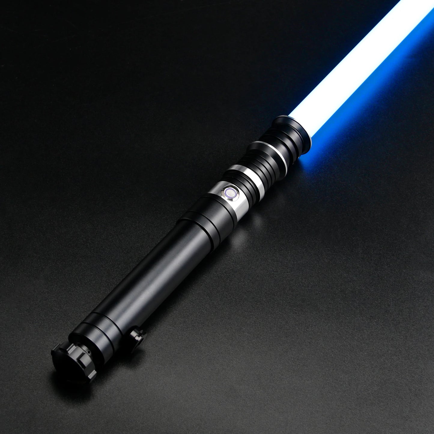 TXQSABER Heavy Dueling Lightsaber – Neo Pixel RGB Laser Saber with Metal Hilt, Smooth Swing Combat Cosplay Luminous Toy for Kids