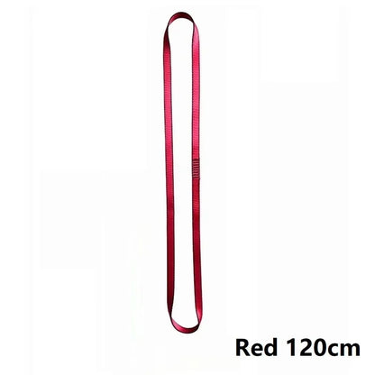 22kN Rock Climbing Sling Belt – High Strength Polyester Protective Belt for Professional Outdoor Equipment