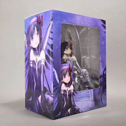 Puella Magi Madoka Magica Akemi Homura Figure – PVC Anime Girl Action Toy & GK Collectible Statue Gift