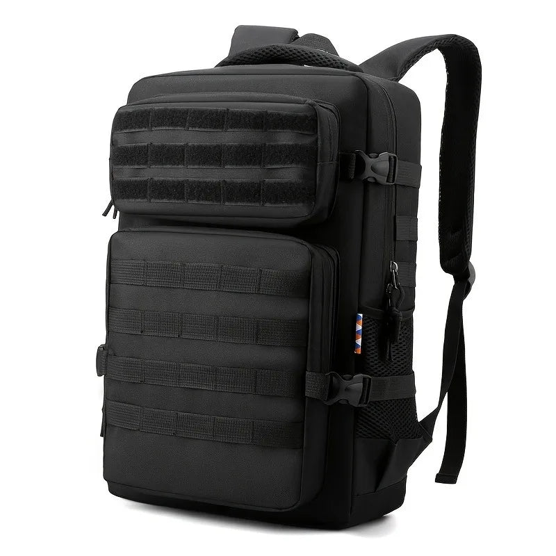 Men’s Tactical Camouflage Backpack – Large Capacity Multi-Layer Hiking & Camping Outdoor Sports Bag