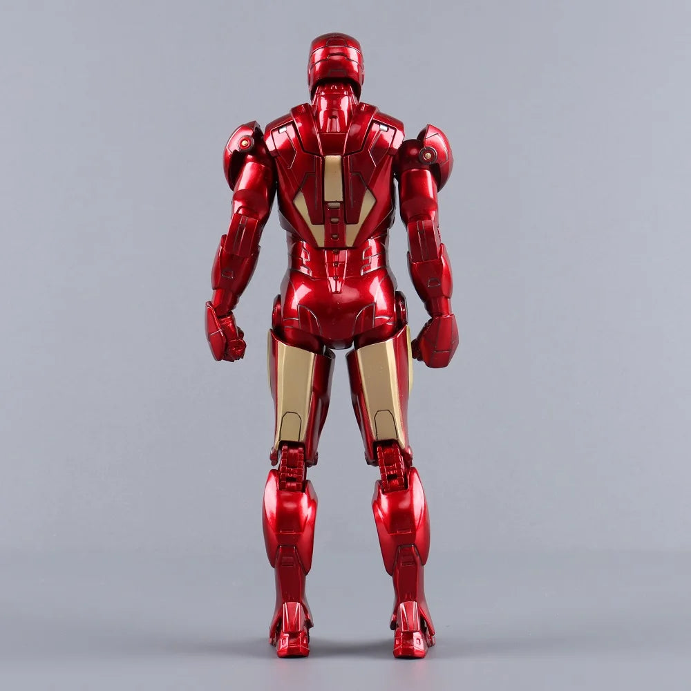 ZD Toys 7" Iron Man Action Figures – Joint Movable MK1 to MK50 Movie Collectible Dolls