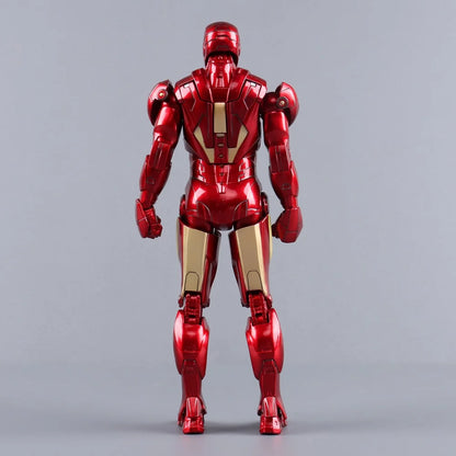 ZD Toys 7" Iron Man Action Figures – Joint Movable MK1 to MK50 Movie Collectible Dolls