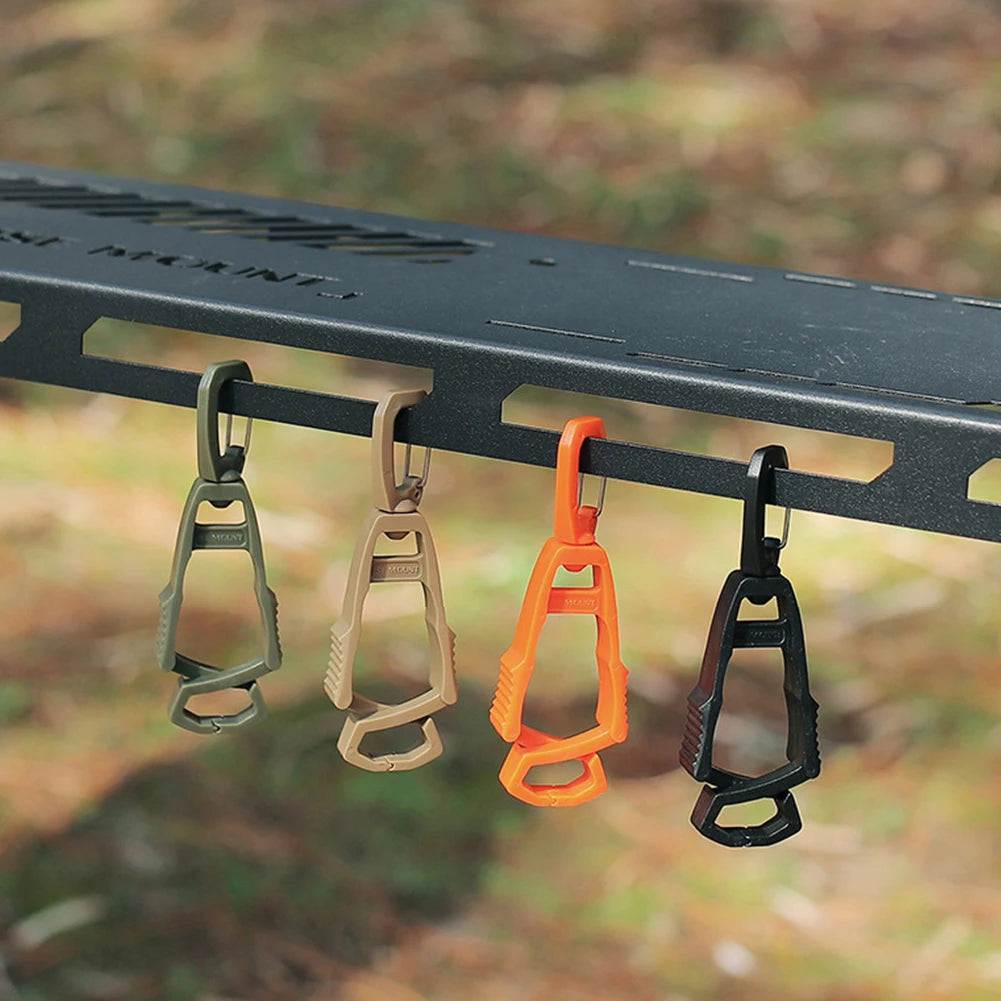 1-6PCS Glove Clip Safety Holder - Portable Gloves Hanger for Multi-purpose Outdoor Camping Work Gloves Guard