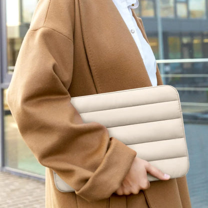 Puffy Laptop Sleeve 13-14 Inch — Protective Laptop Cover for Women, Fits iPad Pro 12.9, MacBook Pro 14, MacBook Air 13, and Tablets