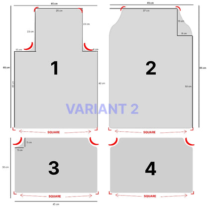 Bohemian Universal Floor Mat Set - American Retro Anti-Slip Soft Rugs for Car, Bedroom and Home