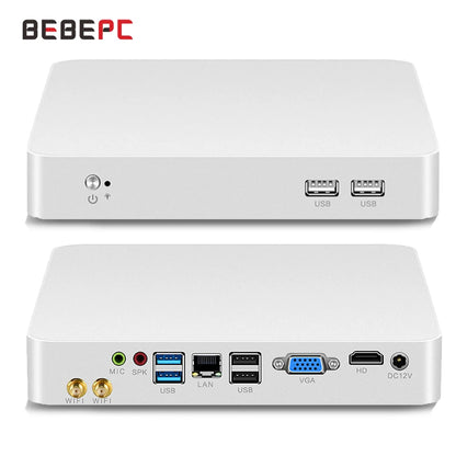 Intel Core i5 Mini PC - Compact Computer with HDMI, VGA, WiFi & USB Ports for Office Use