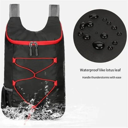 Multifunctional Outdoor Folding Backpack | Lightweight Waterproof Nylon | High Density Sports Bag for Camping, Hiking & Travel