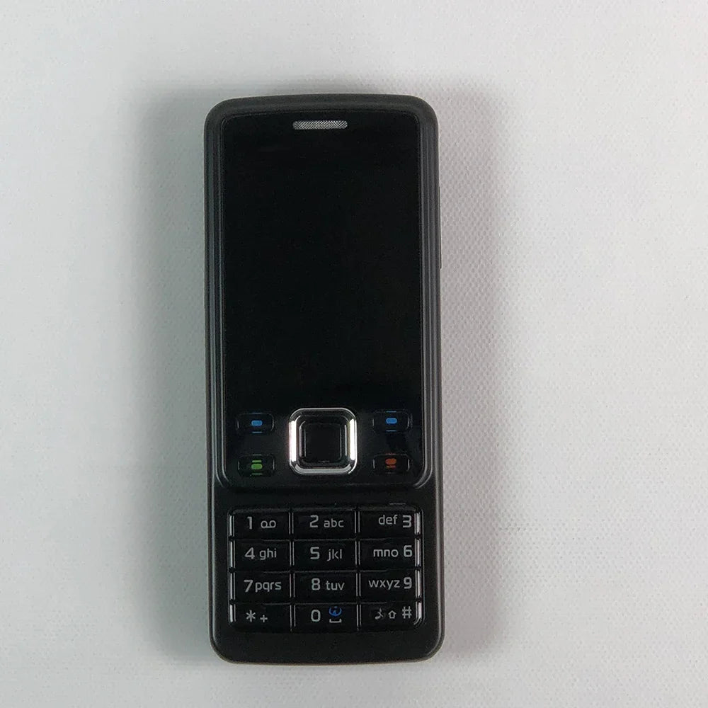 Original Nokia 6300 GSM 2G Mobile Phone – Bluetooth, Multi-Language Keyboard (Russian, Arabic, Hebrew, English), 2007 Used Cellphone