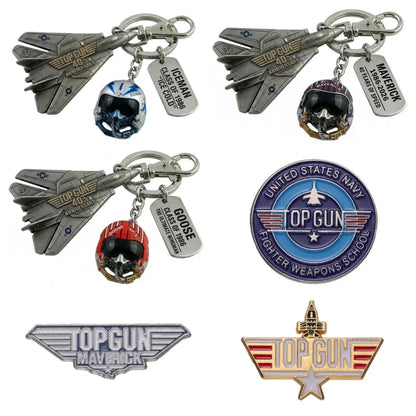 40th Anniversary Pilot Duck Keychain - 2026 Movie Fan Collectible Cosplay Figurine Gift