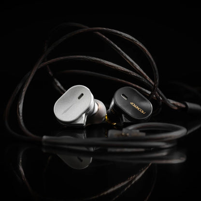 MOONDROP CHU III Wired Earphones - Aluminum-Magnesium Alloy Dome Dynamic Driver IEMs