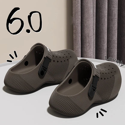 Men’s 3D Platform Sport Sandals - 2026 Summer Slip-On Non-Slip EVA Beach Shoes