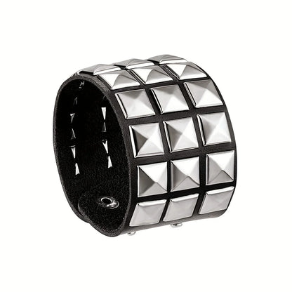 Gothic Punk Multi-Chain Bracelet – Retro Street Dance Jewelry for Halloween, Cosplay, Christmas & Birthday Gifts