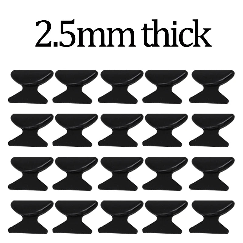 Transparent Anti-Slip Glasses Nose Pads - Self-Adhesive, Long-Lasting Nose Holders for Eyeglasses & Spectacles
