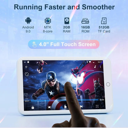 MECHEN Android 9 MP3 Player - Bluetooth & WiFi Music Player with Spotify, Audible, Pandora & Expandable Storage